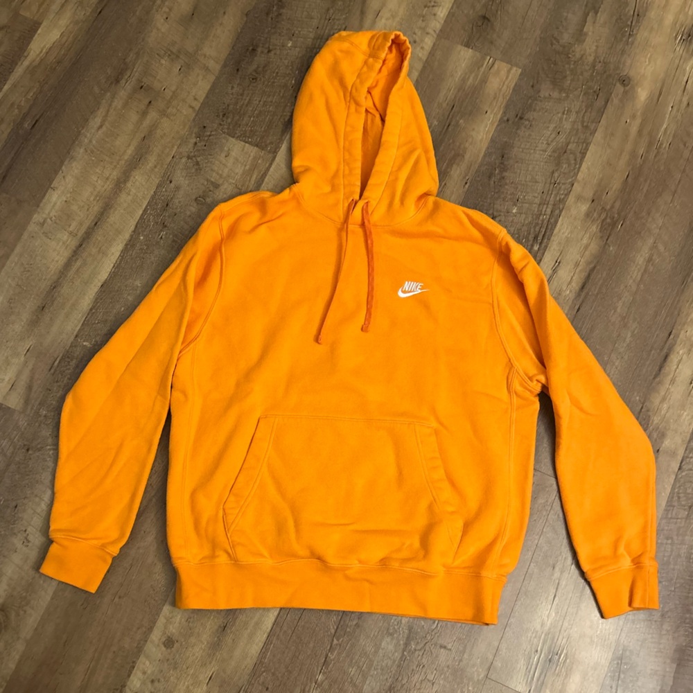 Nike Women’s Orange Hoodie Large